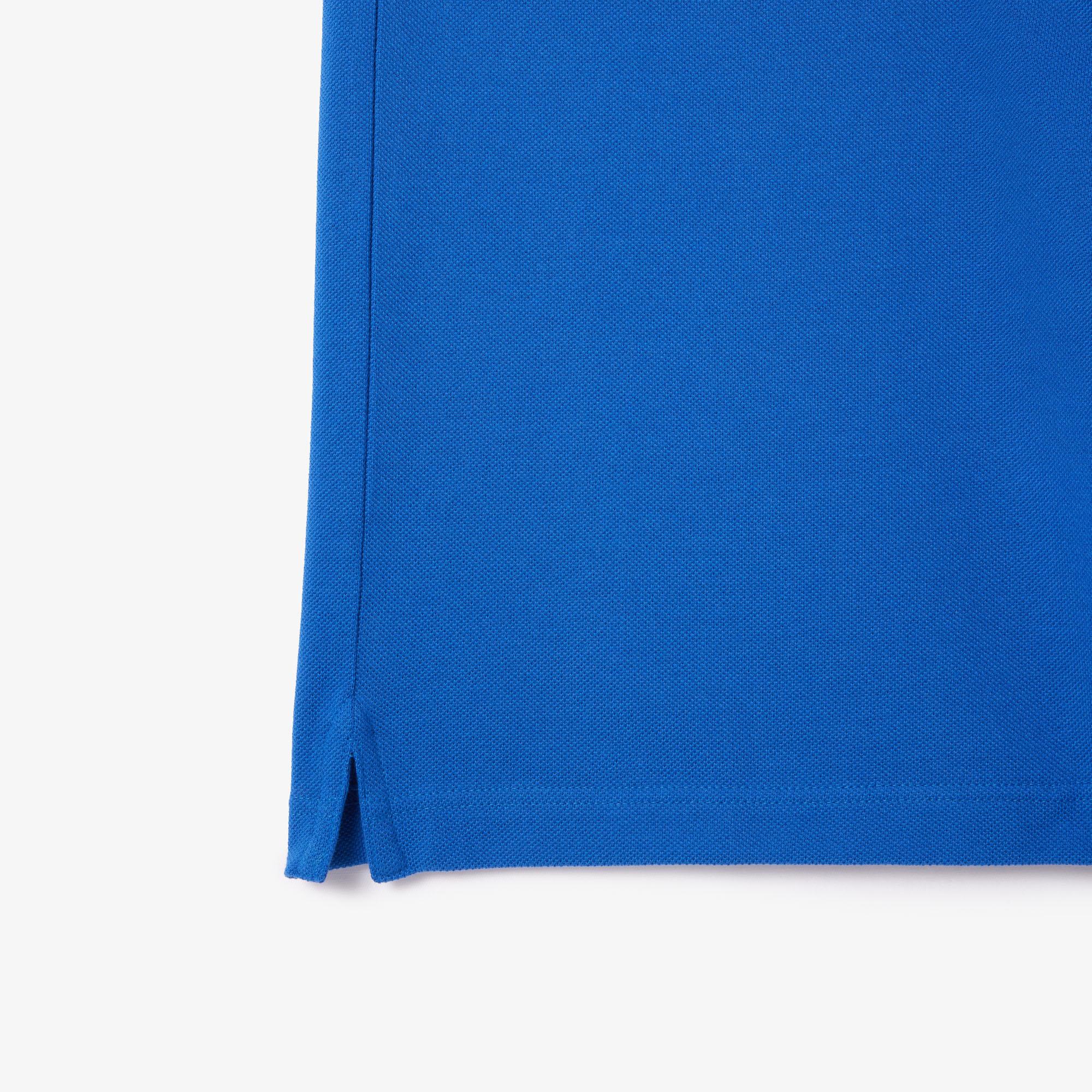 L.12.12 Erkek Slim Fit Mavi Polo