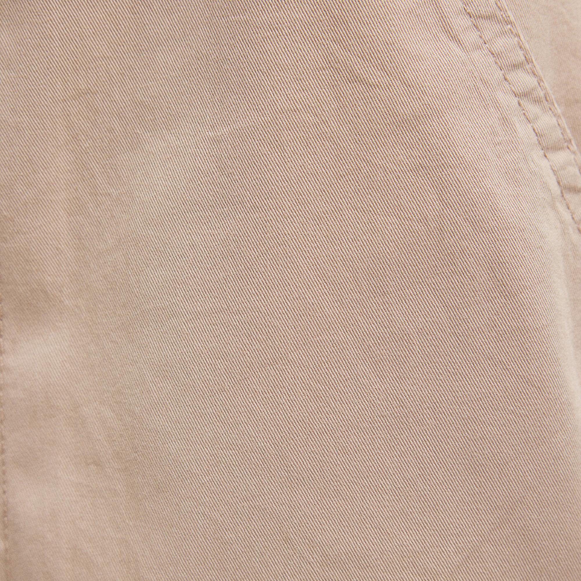 Mavi Geniş Paça Bej Pantolon 1010638-86596