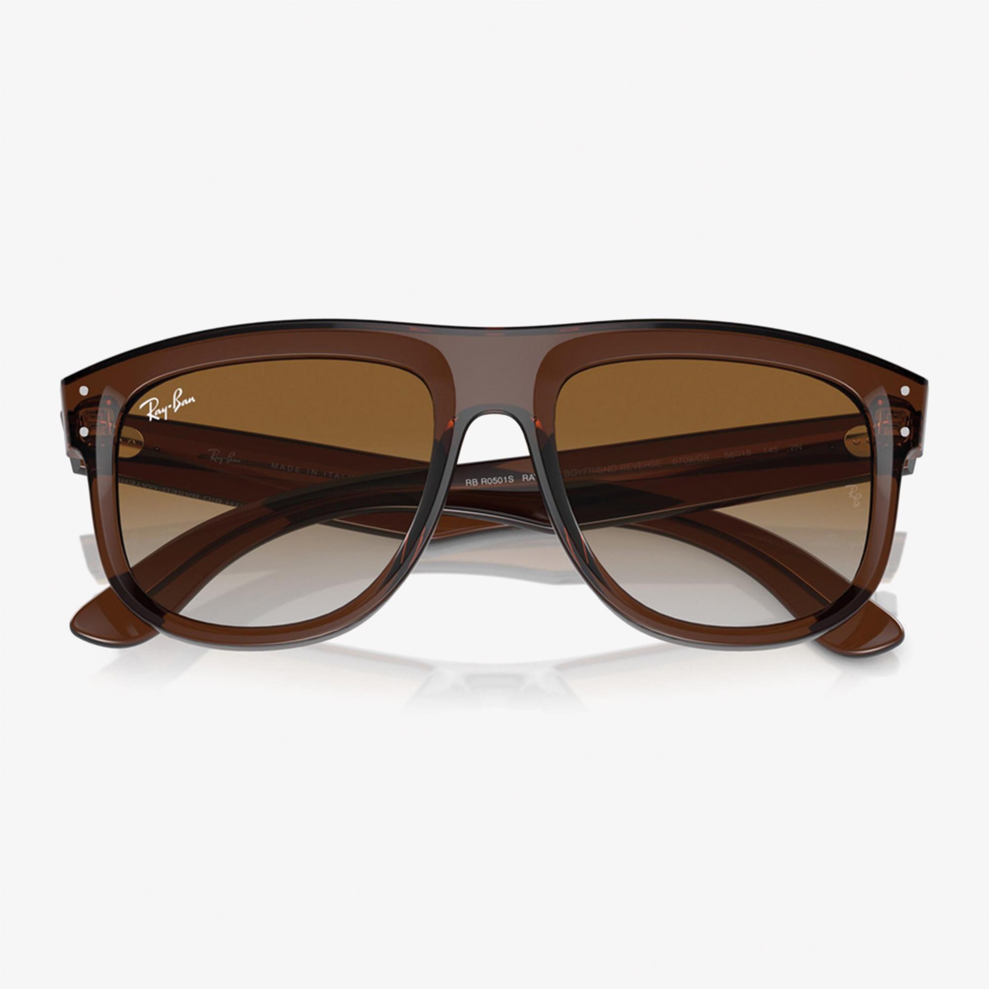 RAY-BAN 0RBR0501S Molded Acetate Unisex Kahverengi Güneş Gözlüğü