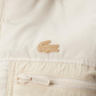  Kadın Dik Yaka Kapitone Bej Yelek