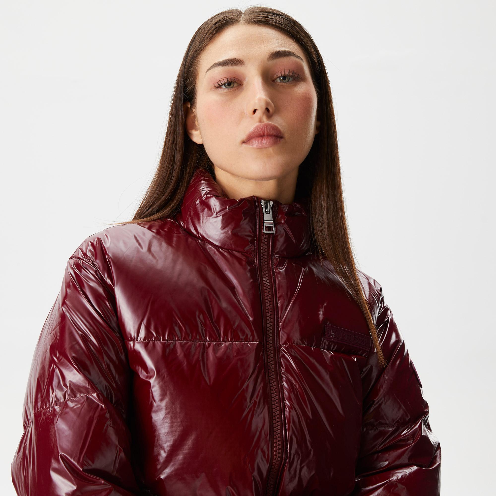Tommy Hilfiger New York Glossffer Kadın Bordo Mont