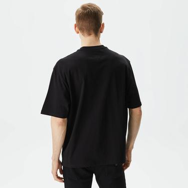  Tommy Jeans Solid Erkek Siyah T-Shirt