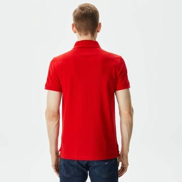  Tommy Hilfiger 1994 Slim Erkek Kırmızı Polo
