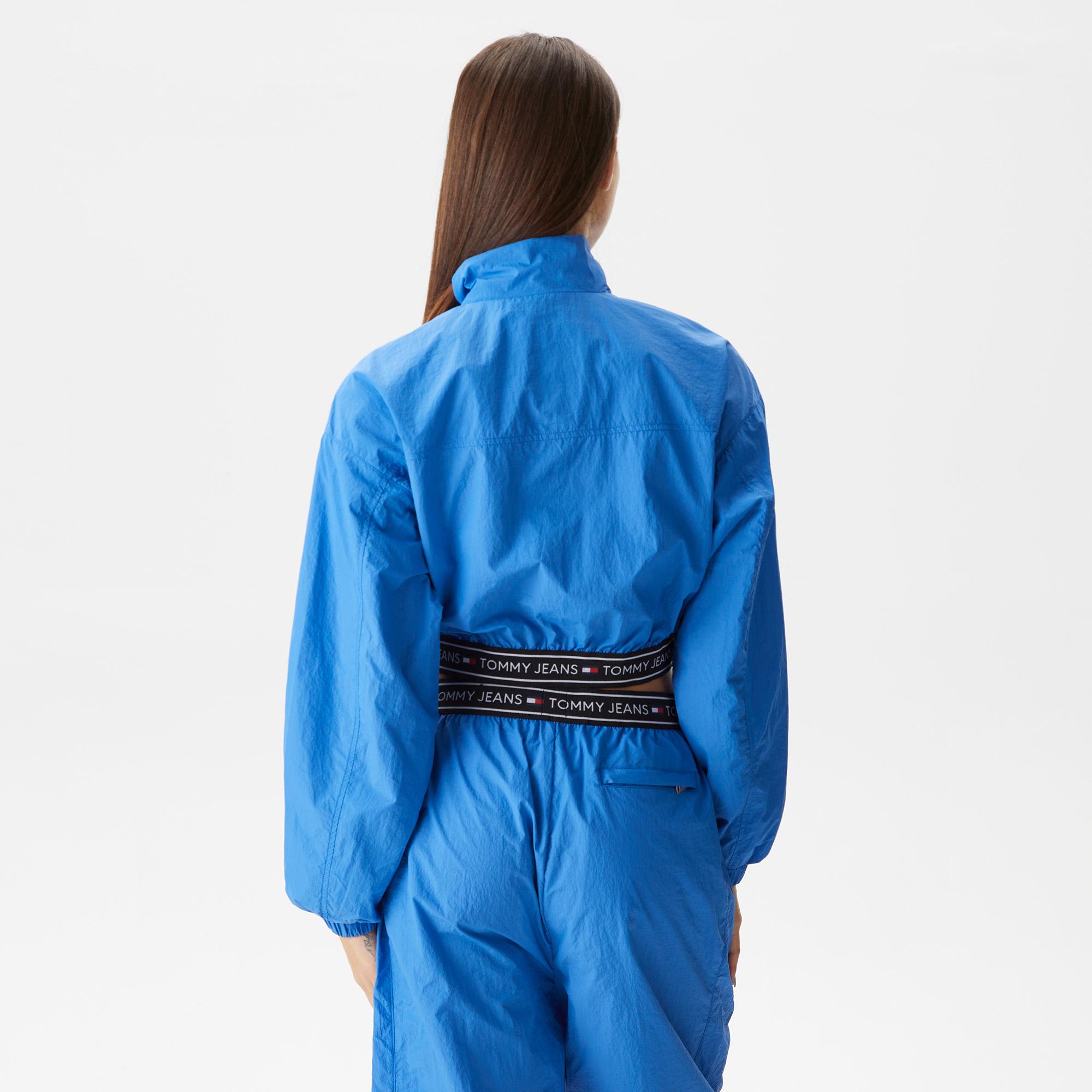 Tommy Jeans Taping Kadın Mavi Rüzgarlık