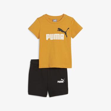  Puma Minicats Bebek Kahverengi Şort Takımı