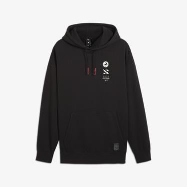  Puma X Staple Graphic Erkek Siyah Hoodie