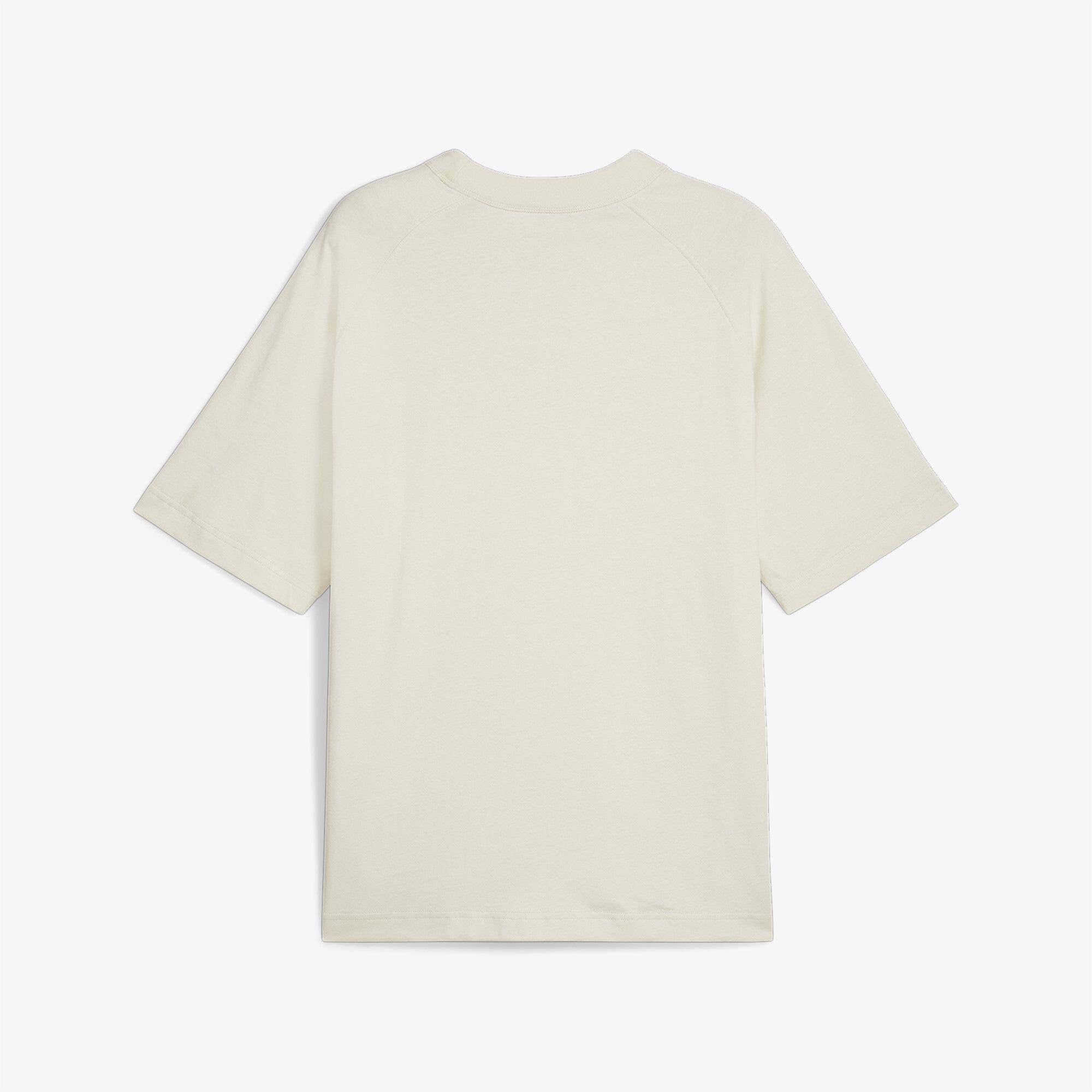 Puma Classics+ Erkek Krem T-Shirt