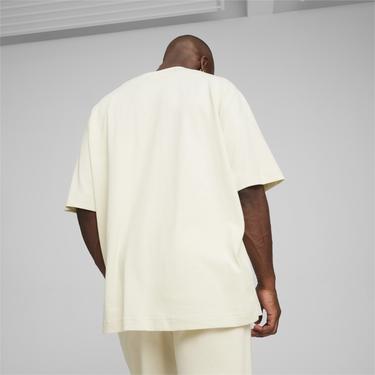  Puma Classics+ Erkek Krem T-Shirt
