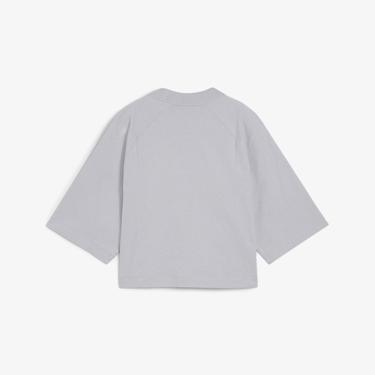  Puma Classics+ Oversized Kadın Gri T-Shirt