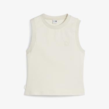  Puma infuse Slim Tank Kadın Krem T-Shirt