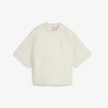  Puma infuse Relaxed Kadın Krem T-Shirt
