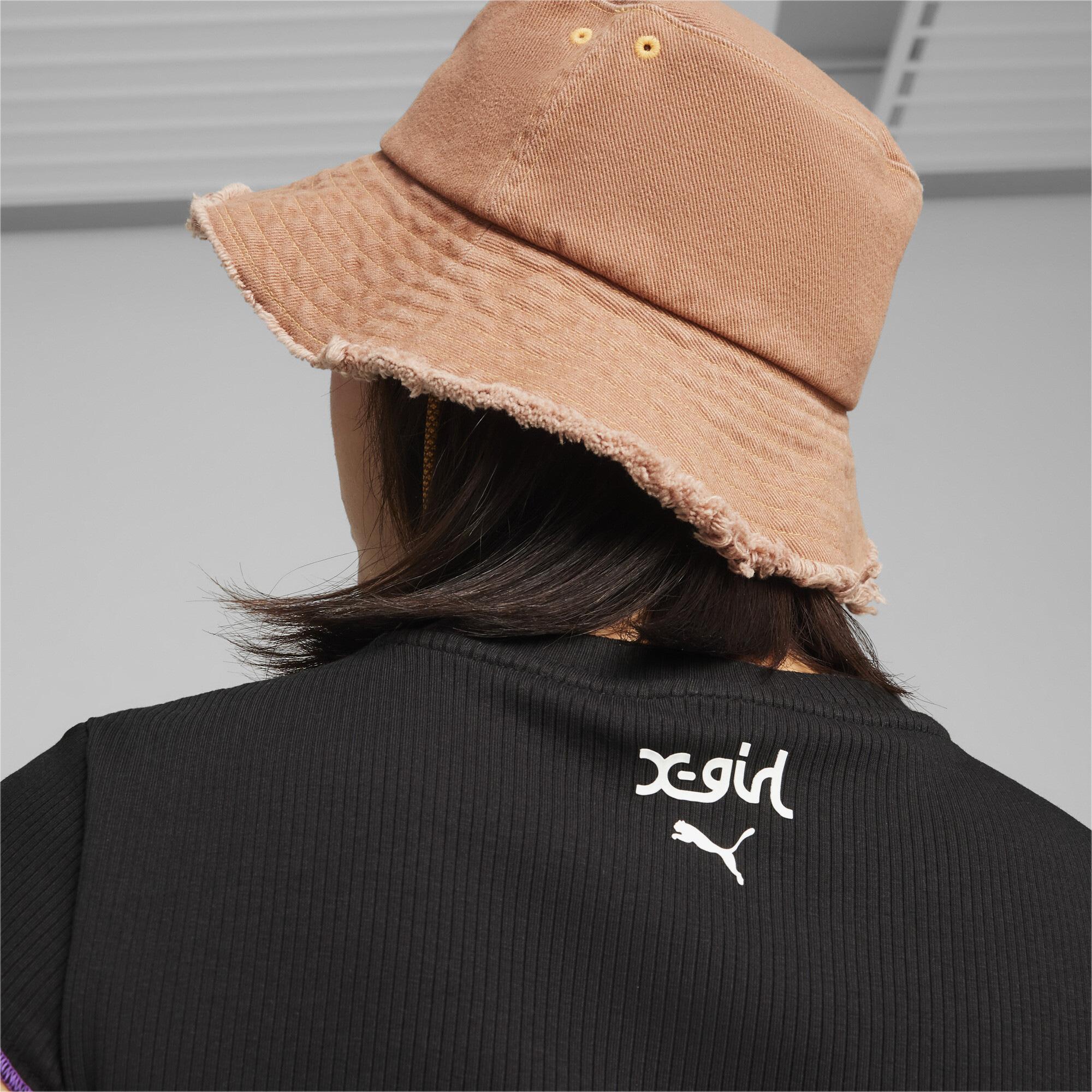 Puma X X-Girl Unisex Kahverengi Bucket