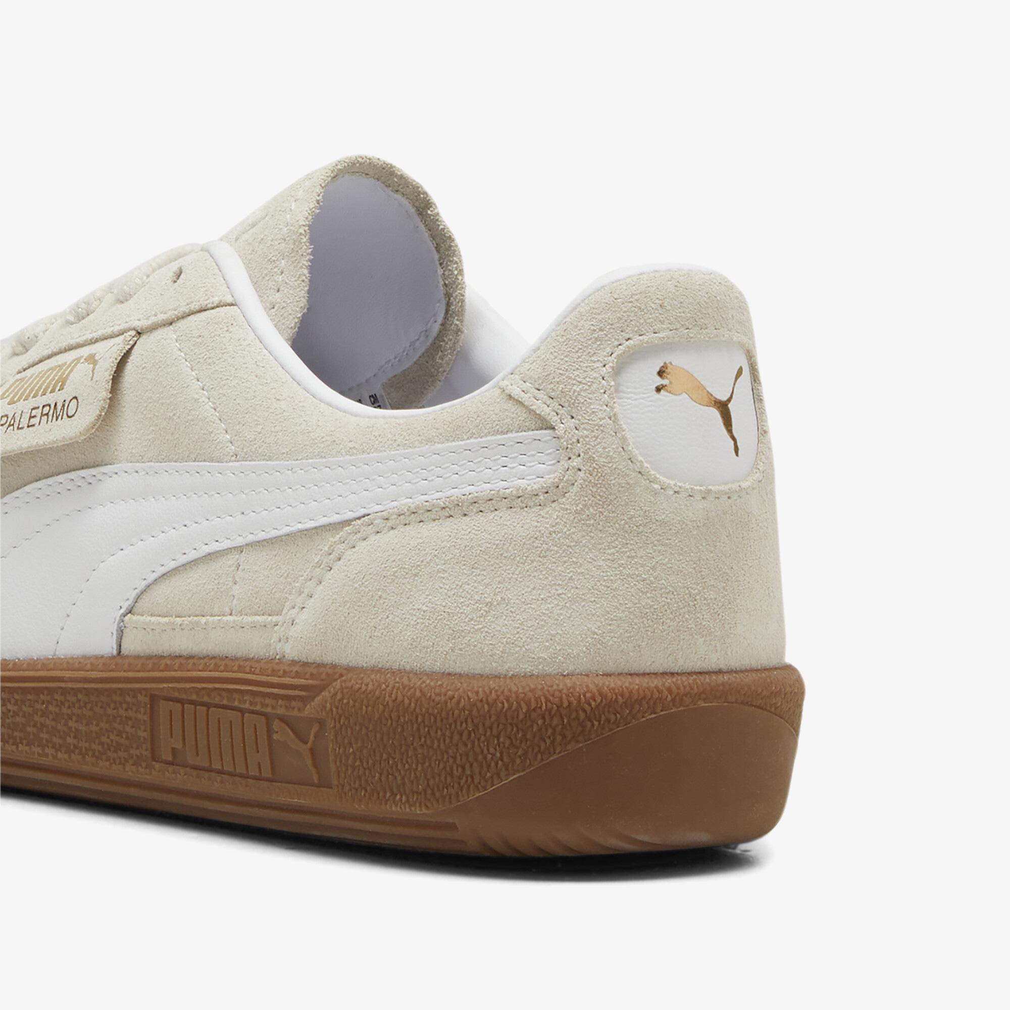 Puma Palermo Unisex Krem Spor Ayakkabı