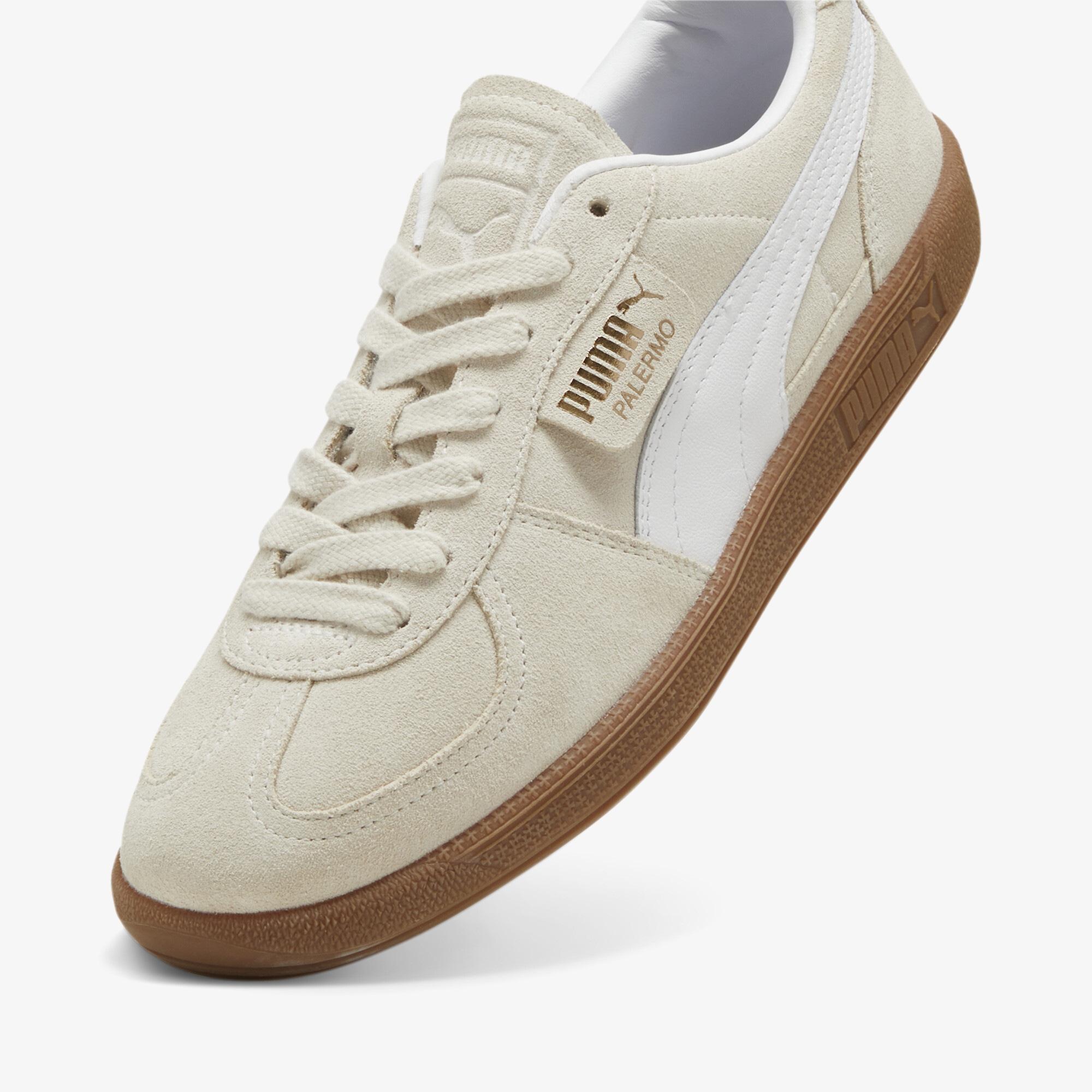 Puma Palermo Unisex Krem Spor Ayakkabı