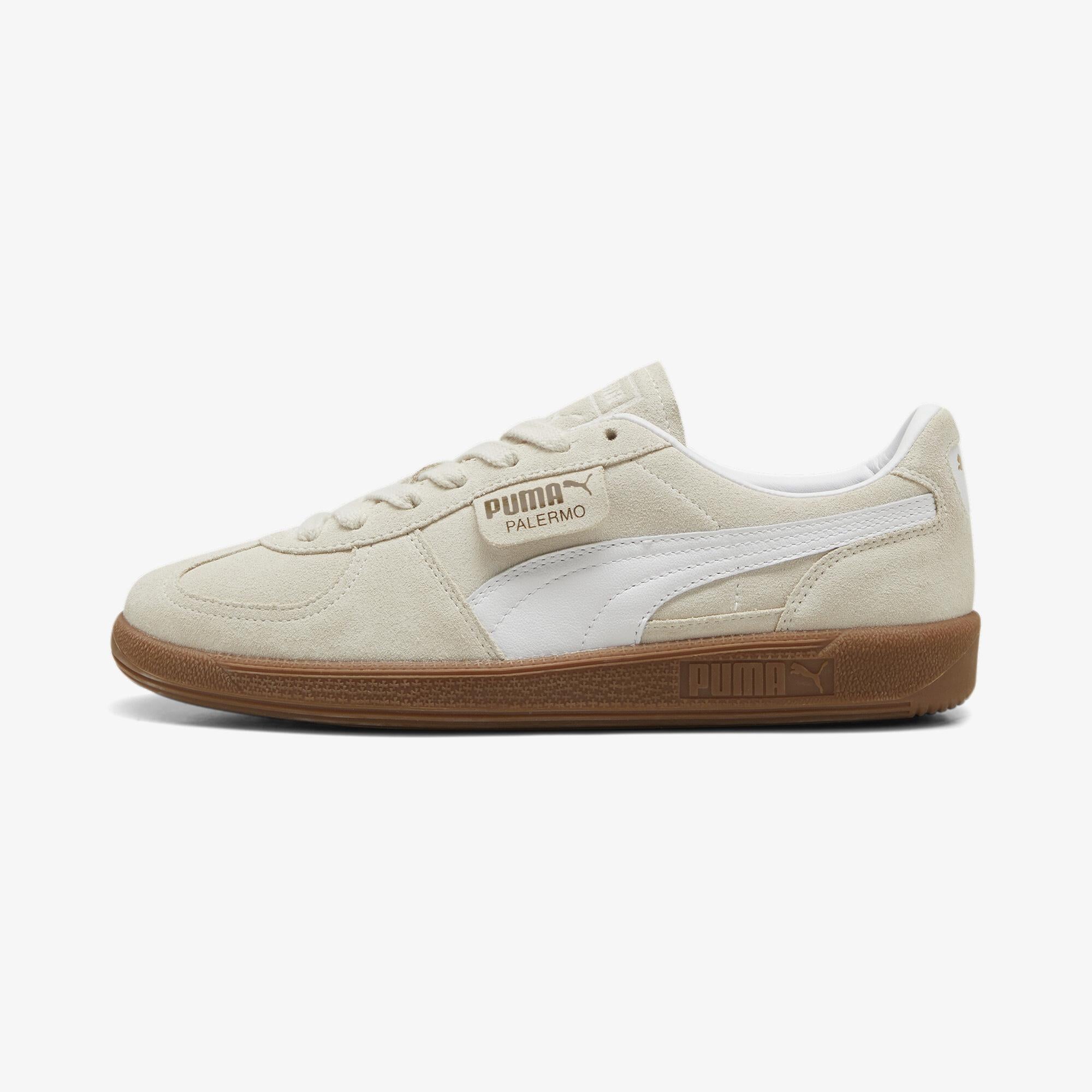 Puma Palermo Unisex Krem Spor Ayakkabı