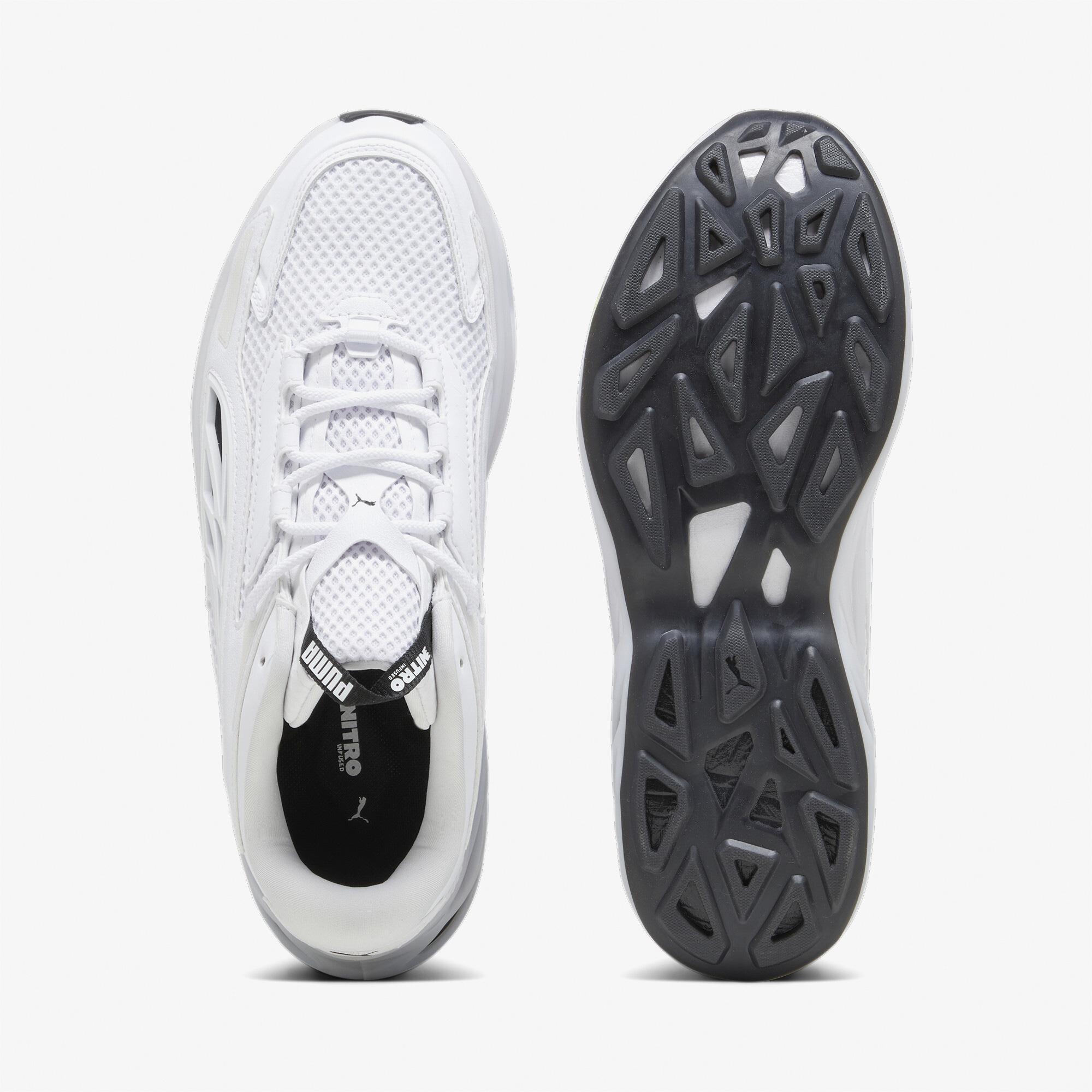 Puma Exotek Nitro Base Unisex Beyaz Spor Ayakkabı