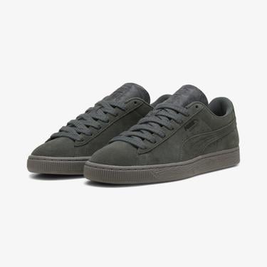  Puma Suede Lux Unisex Gri Spor Ayakkabı