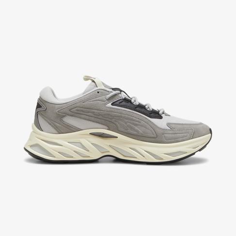 Puma Exotek Nitro Earthy Unisex Gri Spor Ayakkabı