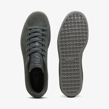  Puma Suede Lux Unisex Gri Spor Ayakkabı