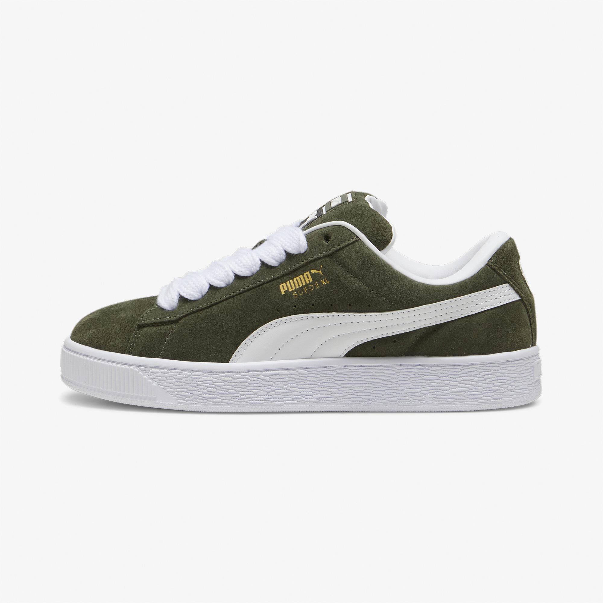 Puma Suede XL Unisex Yeşil Spor Ayakkabı