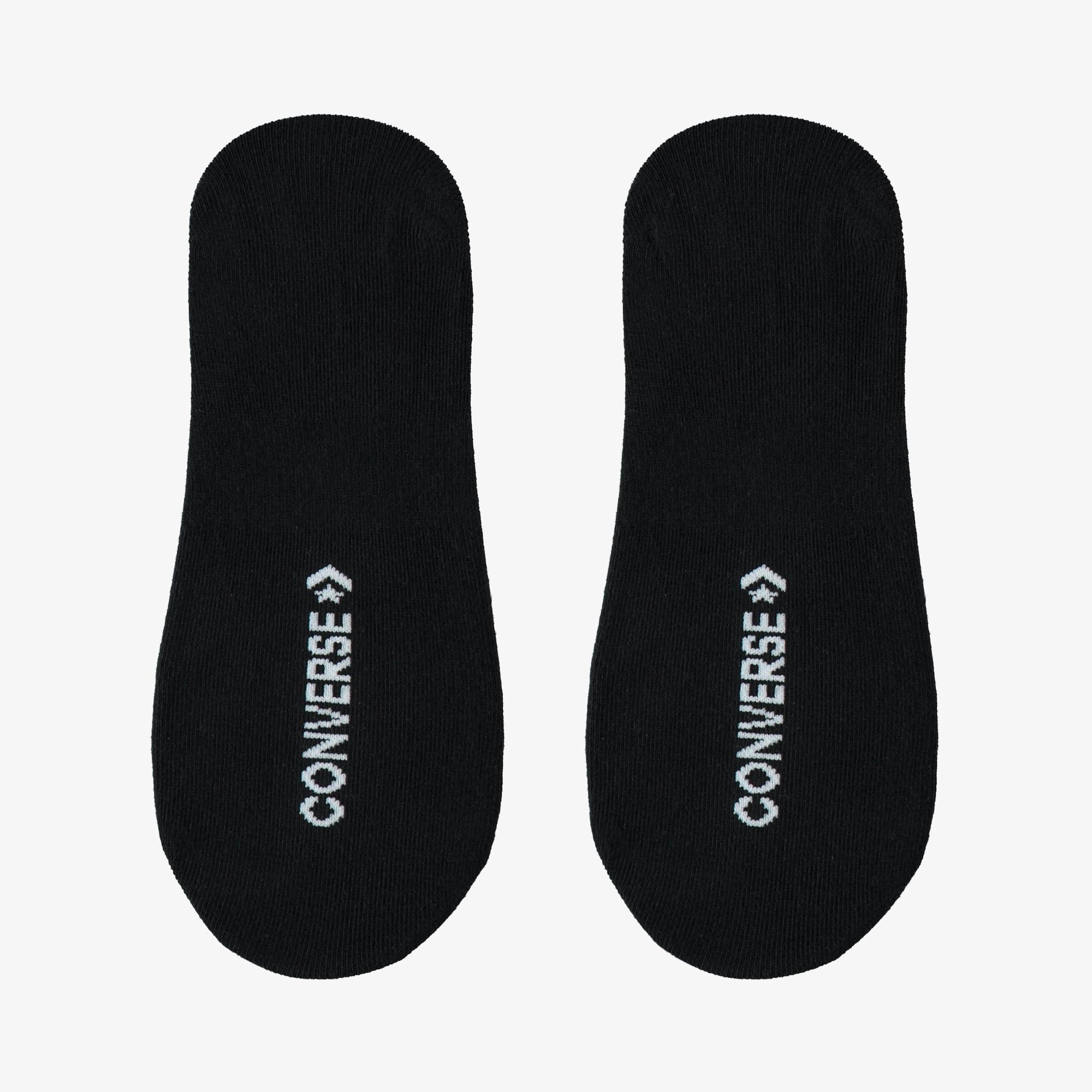 Converse Unisex 2'li Siyah Çorap