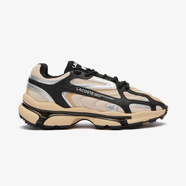  Lacoste Sport L003 2K24 Erkek Bej Sneaker