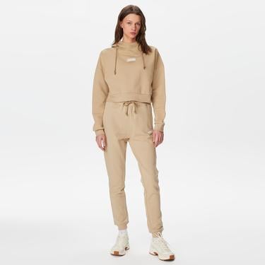  UNITED4  Classic Kadın Krem Hoodie