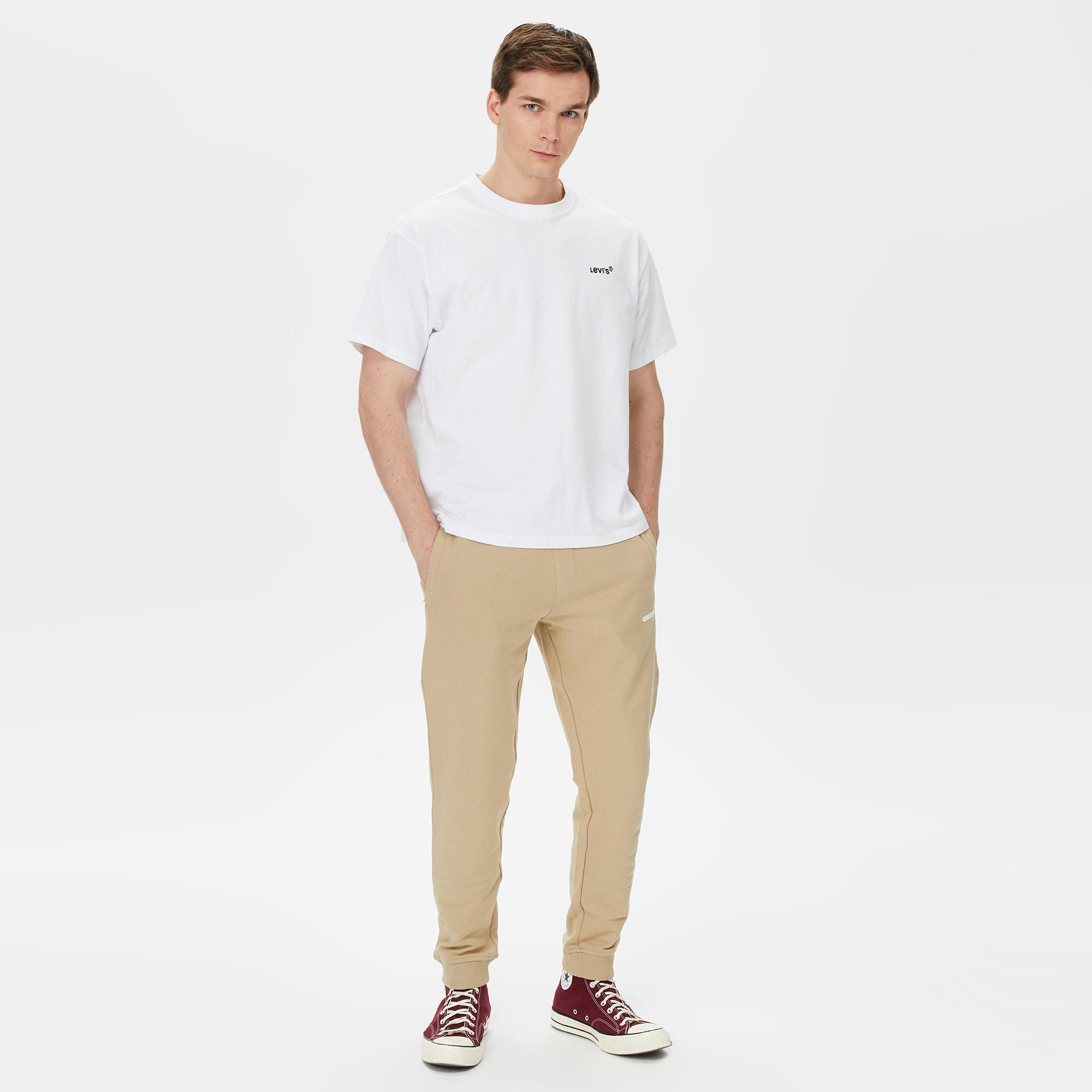 UNITED4 Erkek Krem Eşofman Altı