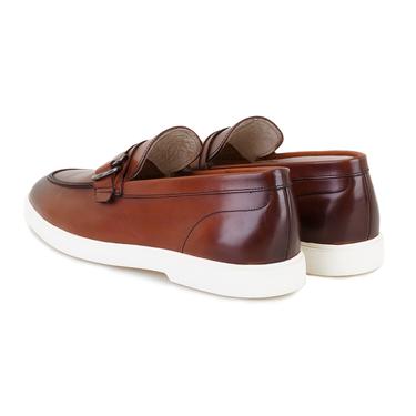  Galvin Taba Erkek Deri Loafer