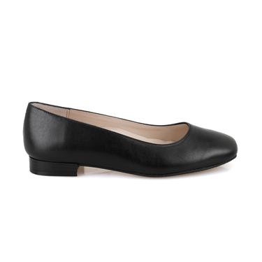  Kadın Siyah DesaComfort Deri Babet