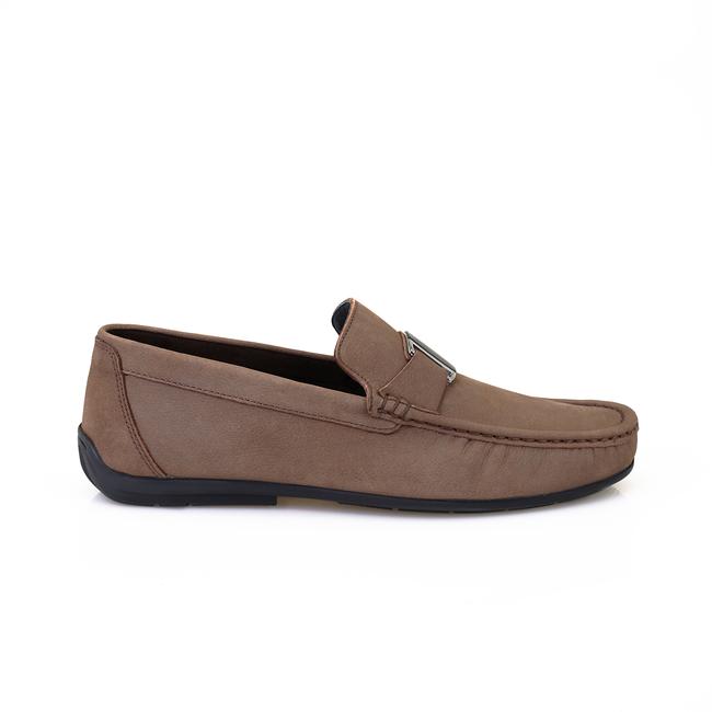  Craig Kahve Erkek Süet Deri Loafer