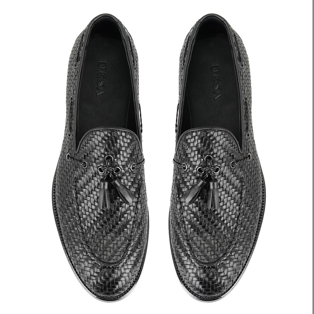 Desa Desa Ronald Siyah Erkek Deri Loafer FashFed'de! Siyah - 6. görsel