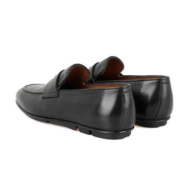  Derek Siyah Erkek Deri Günlük Ayakkabı