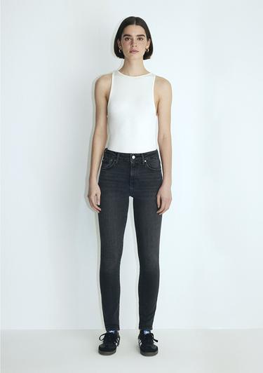  Mavi Tess M Girly Koyu Gri Jean Pantolon 100328-86444