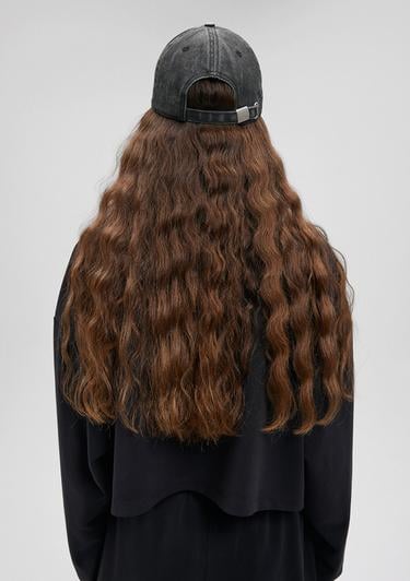  Mavi Mavi Logo Detaylı Antrasit Şapka 1912261-80777