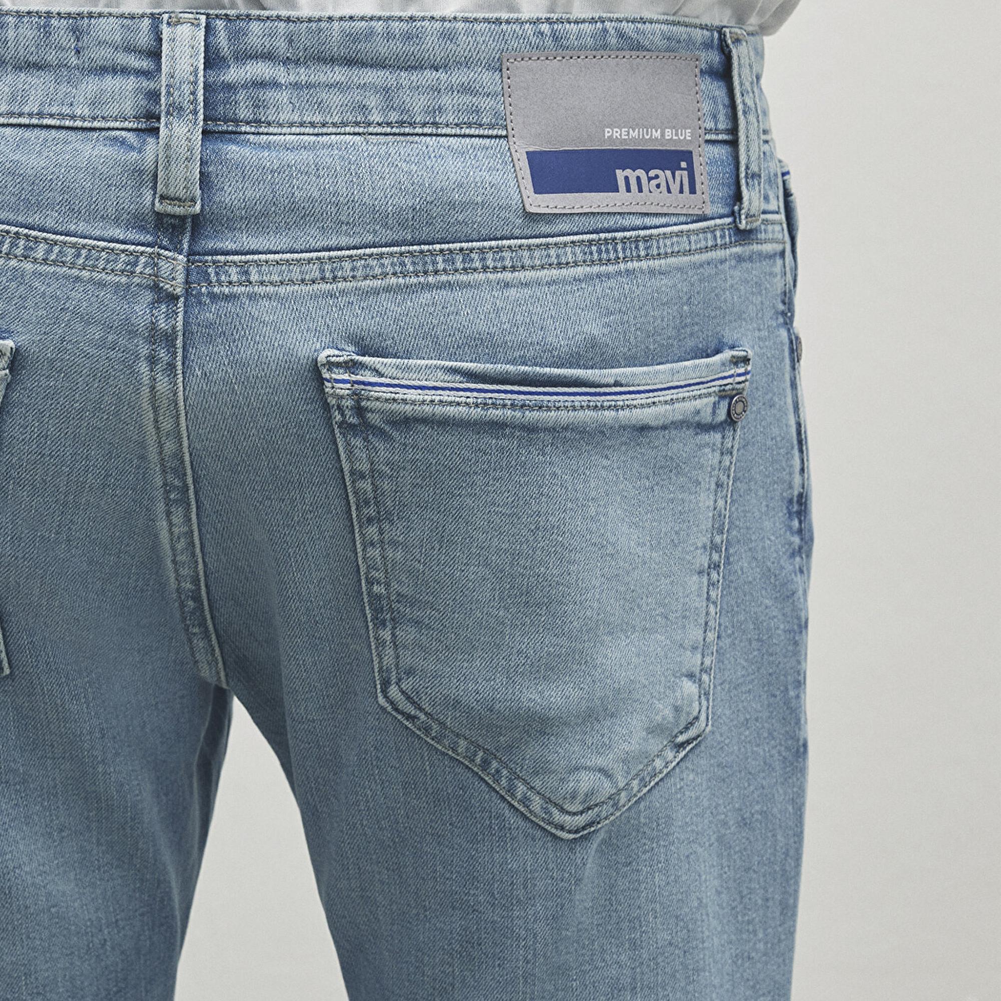 Mavi Marcus Premium Blue Puslu Açık Mavi Jean Pantolon 0035186532