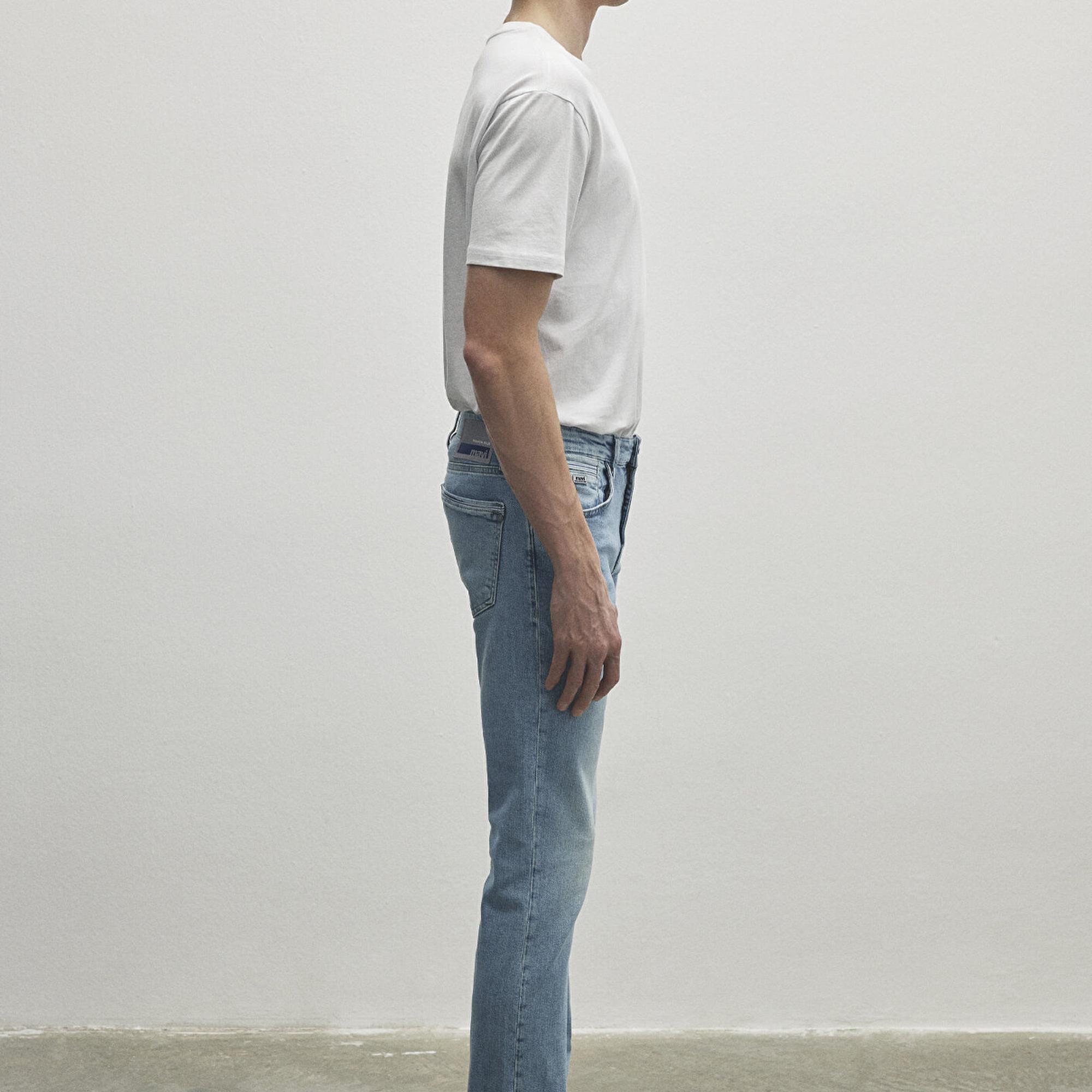 Mavi Marcus Premium Blue Puslu Açık Mavi Jean Pantolon 0035186532