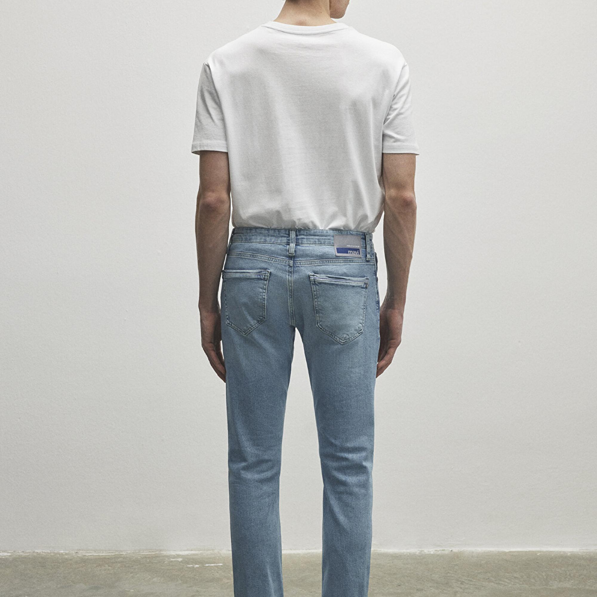 Mavi Marcus Premium Blue Puslu Açık Mavi Jean Pantolon 0035186532