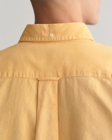  GANT Erkek Sarı Regular Fit Düğmeli Yaka Oxford Gömlek