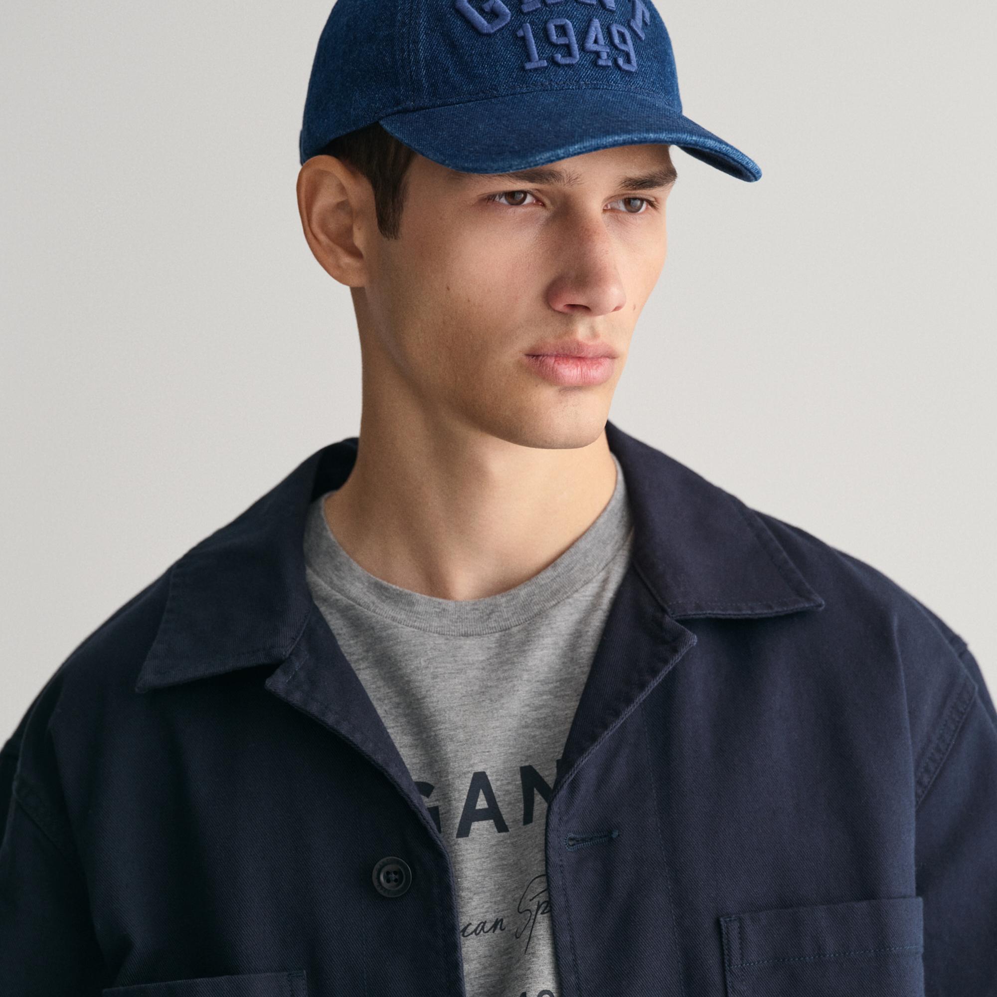 GANT Unisex Mavi Logolu Şapka