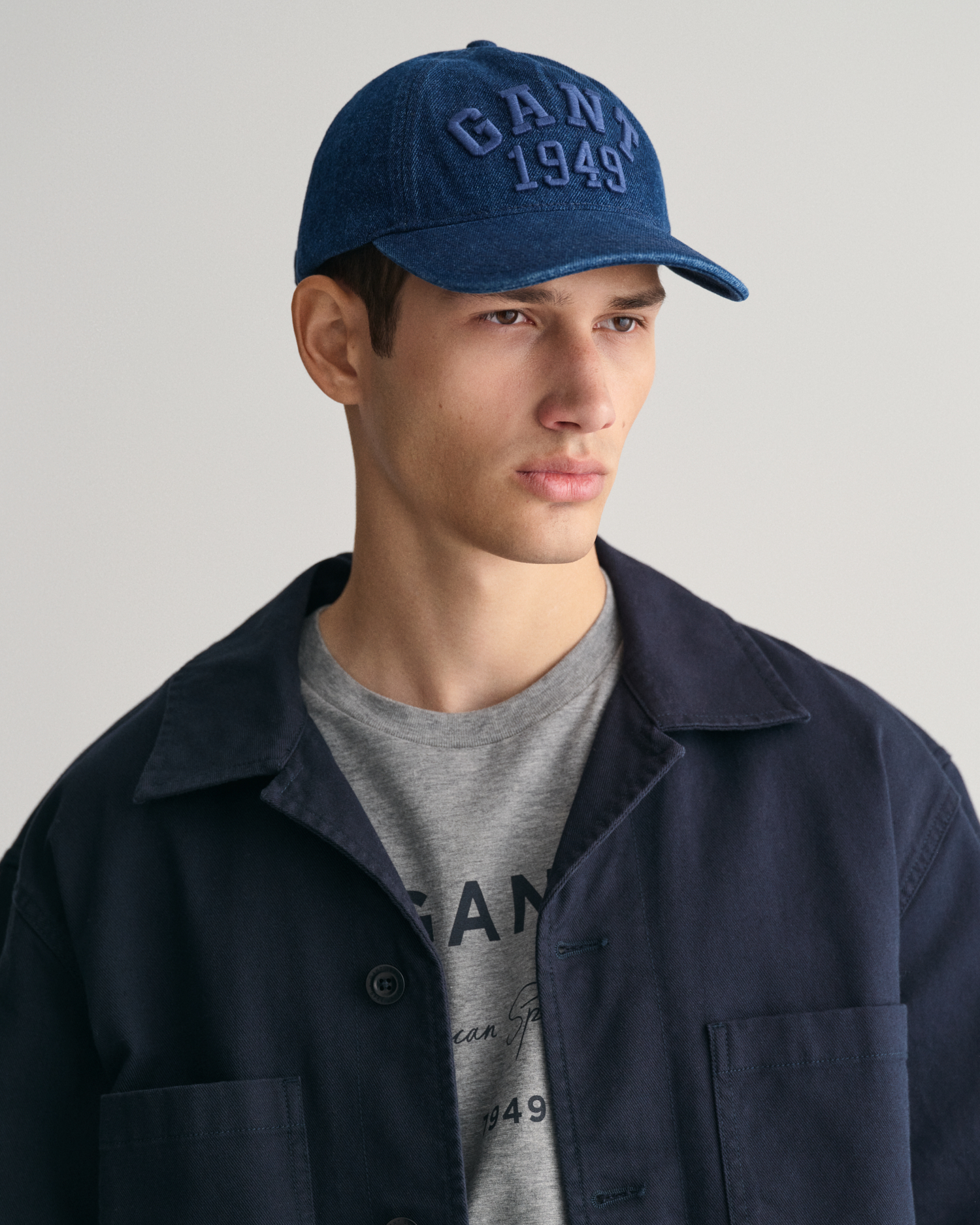  GANT Unisex Mavi Logolu Şapka