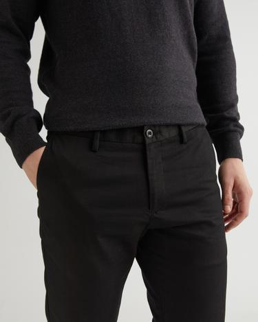  GANT Erkek Siyah Slim Fit Pantolon
