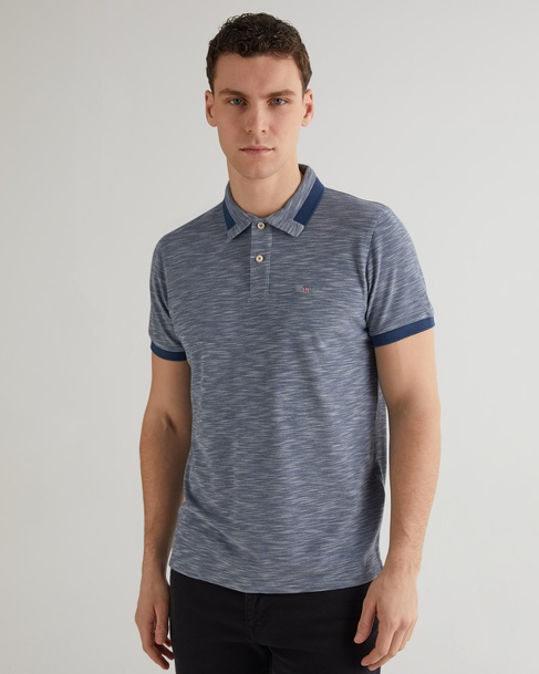  GANT Erkek Mavi Regular Fit Logolu Polo