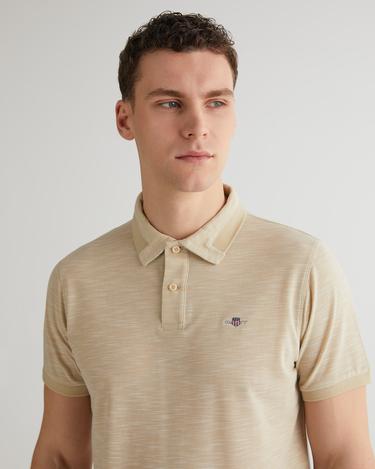  GANT Erkek Bej Regular Fit Polo