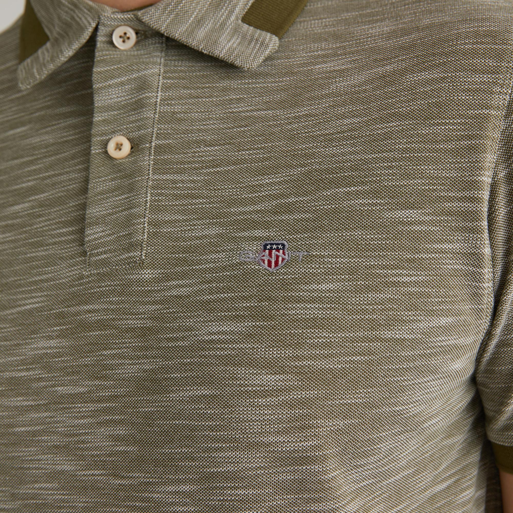 GANT Erkek Yeşil Regular Fit Polo