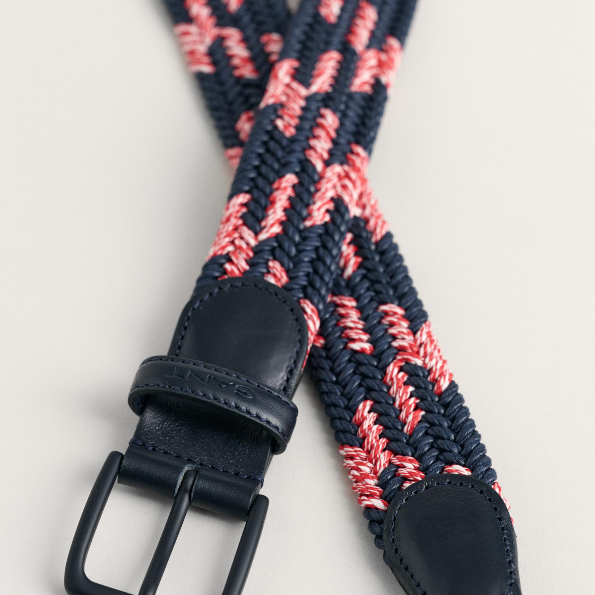 GANT Erkek Lacivert Desenli Kemer