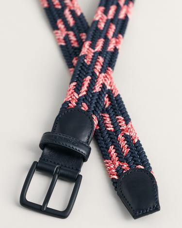  GANT Erkek Lacivert Desenli Kemer