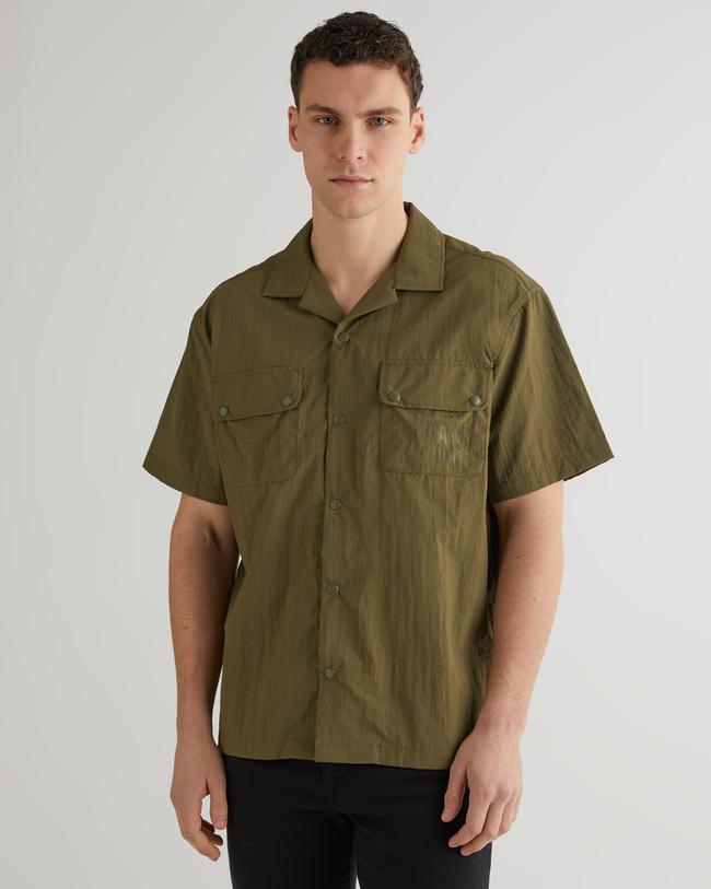  GANT Erkek Yeşil Regular Fit Klasik Yaka Gömlek