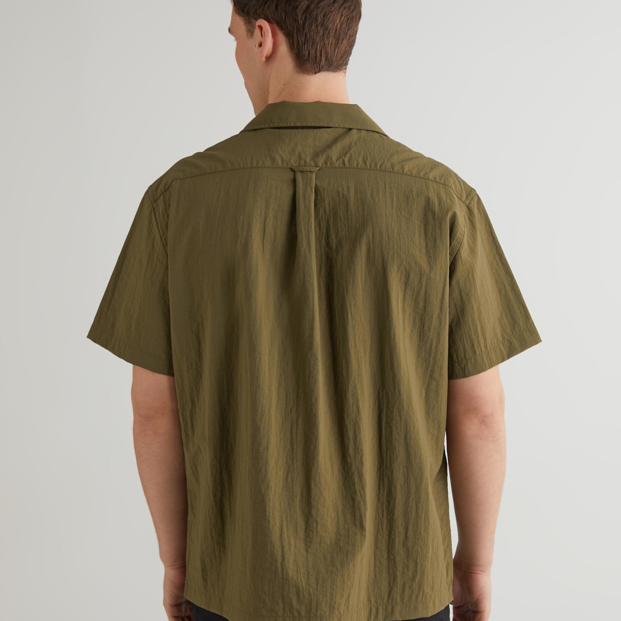 GANT Erkek Yeşil Regular Fit Klasik Yaka Gömlek