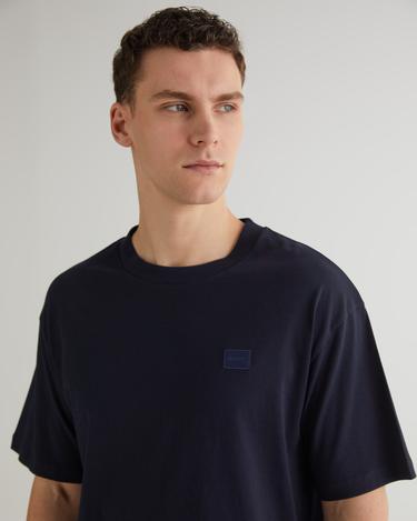  GANT Erkek Lacivert Relaxed Fit Bisiklet Yaka T-shirt